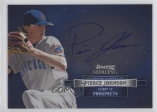 2012 Bowman Sterling Prospect Auto Pierce Johnson #BSAP-PJ Auto