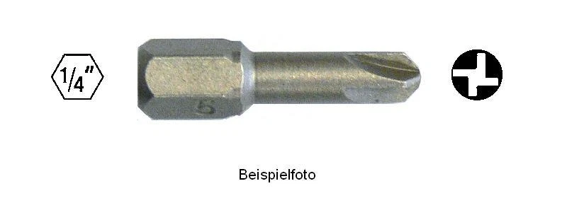 1 Bit Torq Set Size 4, 5, 6, 8, 10 x 25, S2 Steel, New, Four-Wing Bit - Image 1 of 1