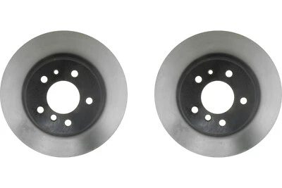 Par de rotores de freno de disco Raybestos traseros para BMW 740iL 1995-2001 (60455) Foto 1 de 4