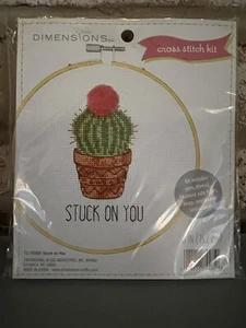 Dimensions Counted Cross Stitch Kit Stuck on You Cactus 72-75585 - Picture 1 of 2