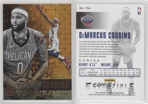 2017-18 Panini Essentials Orange DeMarcus Cousins #134