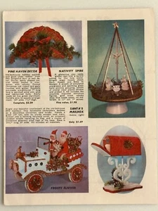 National Handcraft Society Product Guide Order Form Vintage Christmas Crafts - Picture 1 of 3