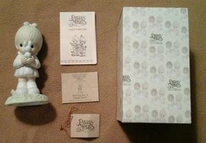Precious Moments Figurine "Wishing You A Happy Easter" #109886 MIB 1987 - Picture 1 of 6