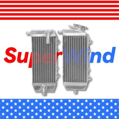 Radiadores de aluminio SuperWind para motocicleta Suzuki RMZ250 (izquierda+derecha) 2004-2006 Foto 1 de 4