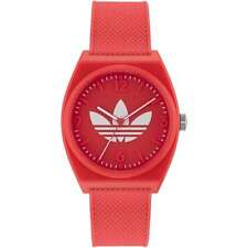Montre Homme ADIDAS STREET PROJECT TWO AOST23051 Silicone Rouge