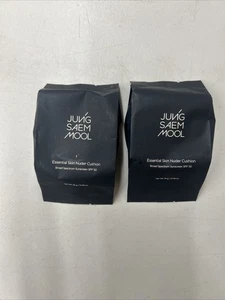2 CONFEZIONI Jung Saem Mool Essential Skin Nuder Cuscino Ricarica, #21 Medium 14G Ciascuno - Foto 1 di 2
