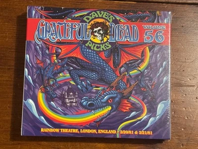 Grateful Dead Dave’s Picks 56 London England 4 CD  3/20-21/1981 Brand New SEALED - Image 1 of 4