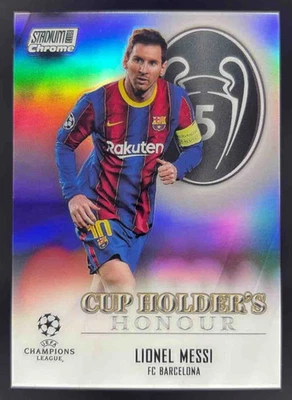 2020 Stadium Club Chrome Champions League Cup Holder's Honour #BL Lionel Messi - Image 1 of 2