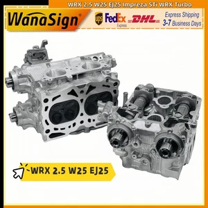 For Subaru WRX 2.5 W25 EJ25 Impreza STi WRX Turbo DOHC CYLINDER HEADS. - Picture 1 of 11