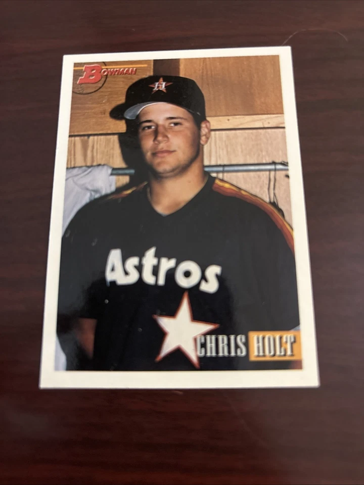 1993 Bowman Chris Holt RC Rookie #264 Houston Astros - Image 1 of 1