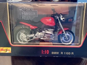 Maisto Die Cast Special Edition BMW R 1100 R 1:10 Motorcycle - Picture 1 of 3