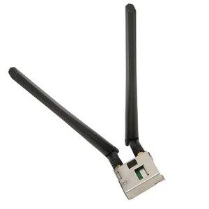 WiFi 6 Wireless Card Dual Band 574Mbps On 2.4GHz 2400Mbps On 5GHz M.2 CNVI BT FY - Afbeelding 1 van 22