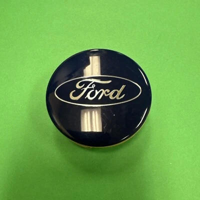 单原始设备制造商蓝色中心盖适用于 2013 - 2019 年福特 Edge Escape Taurus 6M21-1003-AA — 第 1/2 张图片