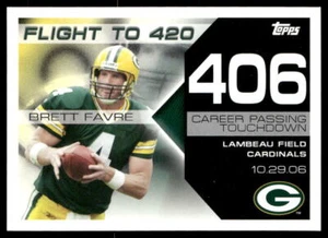 Brett Favre 2008 Topps #BF-406 Brett Favre Collection Green Bay Packers - Picture 1 of 2