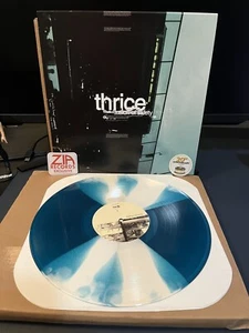 Thrice The Illusion Of Safety Vinyl LP • ZIA Exclusive /300 Blue Twister Rare - Picture 1 of 4