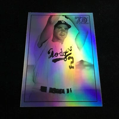 Bowman Chrome 1948 Bowman Design 2017 #48B-SK Sandy Koufax Salón de la fama Brooklyn Dodgers Foto 1 de 3