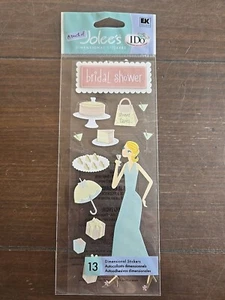 RARE A Touch Of Jolee's BRIDAL SHOWER Scrapbooking Stickers I DO COLLECTION - Picture 1 of 1