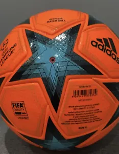 Adidas Champions League 2022-23 - Official Match Ball - Orange - Winter OMB Neu - Bild 1 von 7