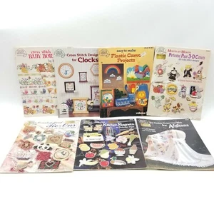American School of Needlework Cross Stitch Books Patterns Leaflets LOT OF 7 - Picture 1 of 6