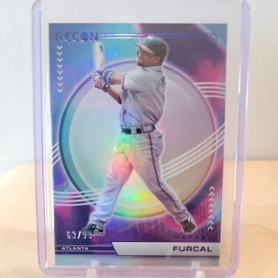 2023 Panini Chronicles - Recon Blue #11 Rafael Furcal 63/99 Atlanta Braves - Image 1 of 4