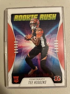 2020 Panini Rookies & Stars Rookie Rush Tee Higgins #RR-13 Rookie RC Bengals - Picture 1 of 6