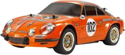 TAMIYA 1/10 RC ALPINE A110 JAGERMEISTER 1973 M-06 CHASSIS Assembly Kit 58708 - Image 1 of 4