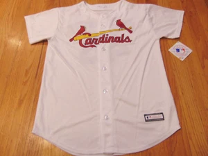 MAJESTIC MLB ST. LOUIS CARDINALS PAUL GOLDSCHMIDT COOL BASE JERSEY YOUTH L 14-16 - Picture 1 of 5