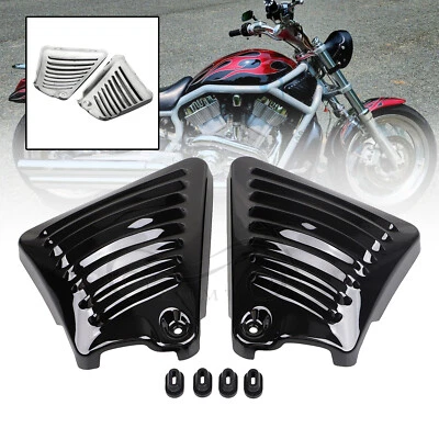 Louvered Airbox Frame Neck Side Intake Cover For Harley V-Rod VRSCA VRSCAW VRSCD Foto 1 de 4