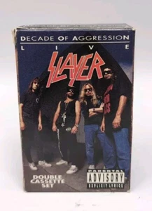 Slayer Decade Of Aggression Live Double Cassette 1991 Def American Recordings - Picture 1 of 14