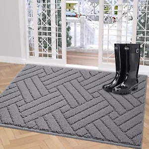 Door Mat Indoor Doormat, Entryway Rug Door Mats Non-Slip Rubber Backing,Heavy... - Picture 1 of 7