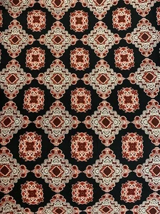 OOP American Heritage Fabric By Robert Kaufman Red Black White Medallion BTHY - Picture 1 of 9