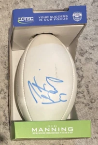 Peyton Manning hand-signed multi-color Wilson football - Picture 1 of 4