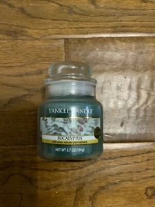 Yankee Candle Eucalyptus Small Jar Rare - Picture 1 of 4