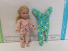 6-7" Doll Clothes made to fit MINI A Girl My Life D Princess-Footsie Pajamas L76