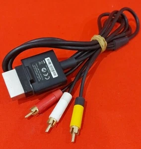 Genuine Xbox 360 Composite AV Cable - Black - Picture 1 of 1