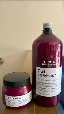 L'OREAL PROFESSIONNEL Serie Expert CURL EXPRESSION Shampoo  1500ML + Mask 500ML - Image 1 of 3