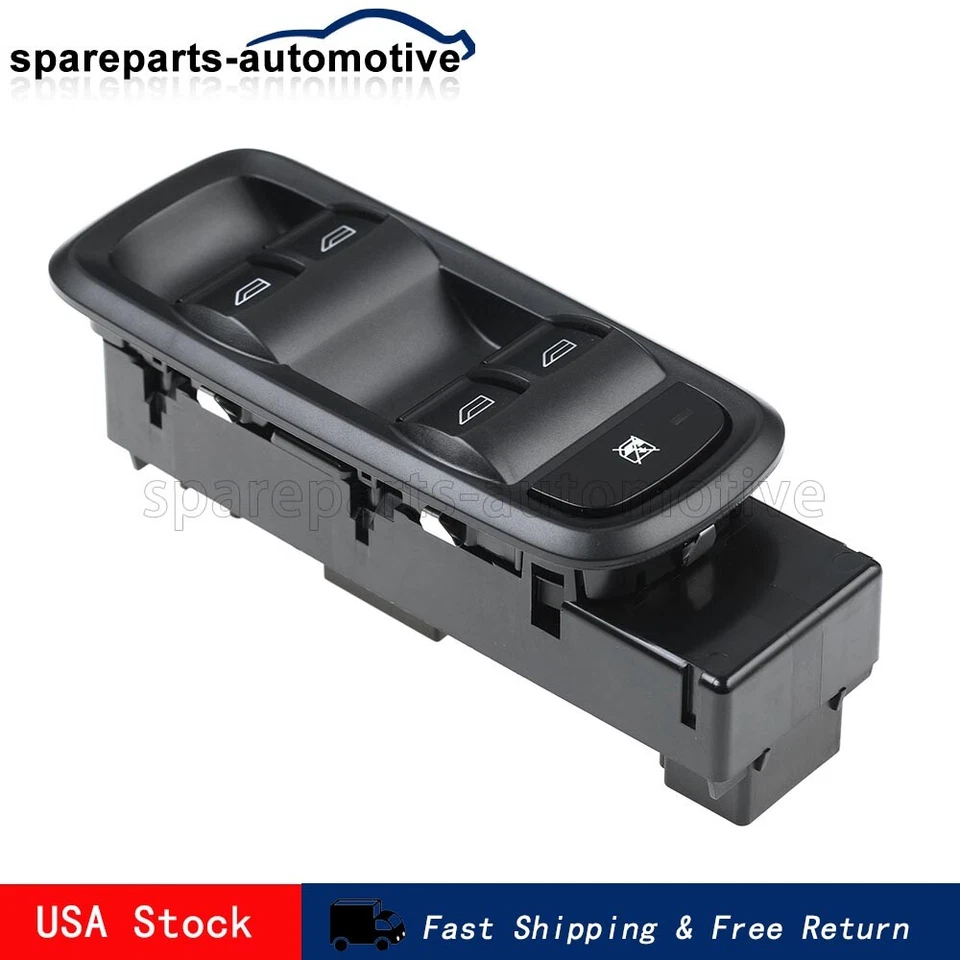 Power Window Switch D2BT14A132AA Front Left Driver Side For 2014-19 Ford Fiesta - Image 1 of 4