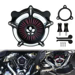 Filtre à Air Nettoyeur d'air Rouge élément Pour Harley Touring Trike 2008-2016 - Picture 1 of 11
