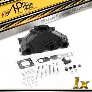 A-Premium Marine Exhaust Manifold with Gasket for MerCruiser GM V6 175 185 205 - Picture 1 of 8