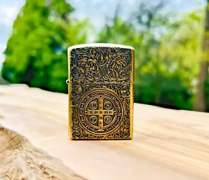Custom Engraved Zippo Constantine Premium Armor Genuine Zippo lighter - Picture 1 of 6