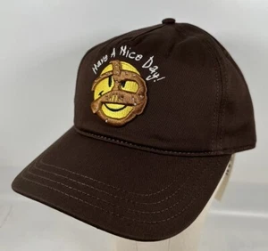 Mankind WWE Legends Brown Snapback Hat Adult One Size NWT Mick Foley Cactus Jack - Picture 1 of 8