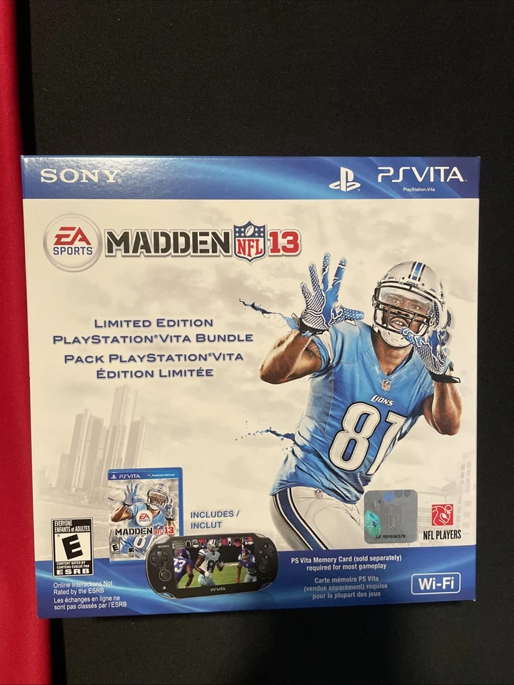 PlayStation Vita Madden NFL 13 Limited Edition Bundle - RARE Brand New Sealed - Image 1 of 4
