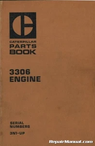 Used Caterpillar 3306 Engine Parts Manual : U-UEG0664S - Picture 1 of 1