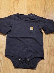 Body Carhartt Niños Talla: 6 Meses ADORABLE Manga Larga Bebé - Imagen 1 de 9