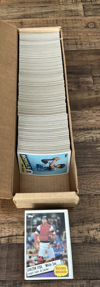 1985 Topps Baseball Commons, Rookies, Stars - Complete your set #1 - #250 - Image 1 of 1