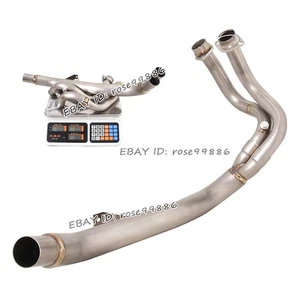 For Yamaha Tenere 700 2019-2025 Exhaust Front System Header Pipe Titanium Alloy - Picture 1 of 7