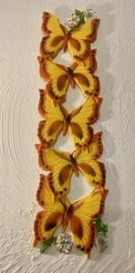 Vintage 1978 Universal Statuary Corp. MCM Butterfly Art Piece Home Interiors - Picture 1 of 15