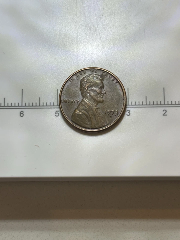 Penny 1973 error de fecha grande centavo Foto 1 de 4