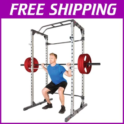 Reversible Pull-Up Bars Squat Rack - Strength Training - Image 1 of 4