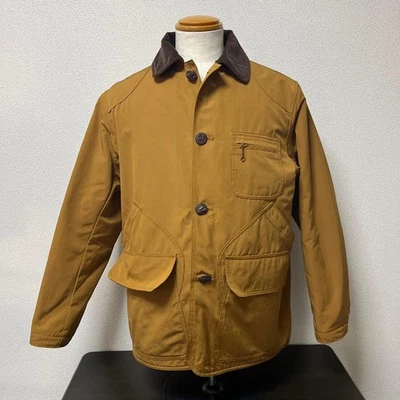 Chaqueta de caza de caña de azúcar 13 oz de lona marrón, talla M Foto 1 de 4